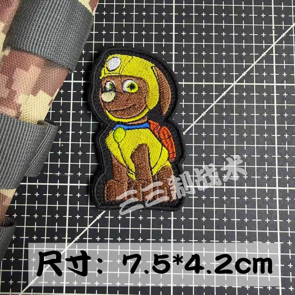 Super Wings Paw Patrol Hook an - Embroidery Patches ulasan dan harga