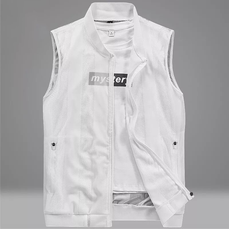 Summer Mesh Quick-Drying Vests - Embroidery Workshop ulasan dan harga