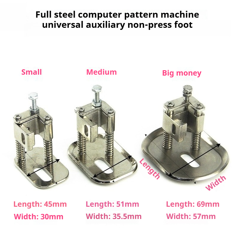 All-Steel Auto-Lift Presser Fo - Embroidery Pattern ulasan dan harga