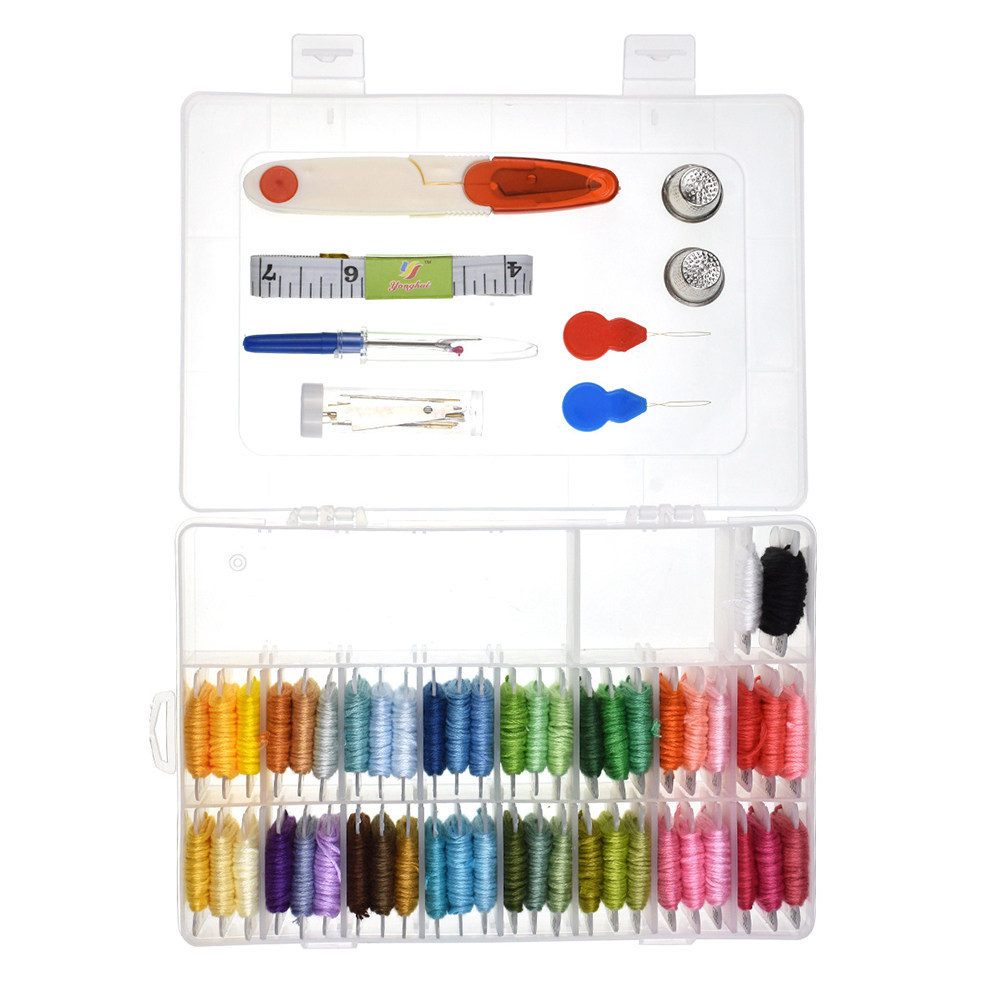 50 Assorted Embroidery Kit wit - Embroidery Pattern ulasan dan harga