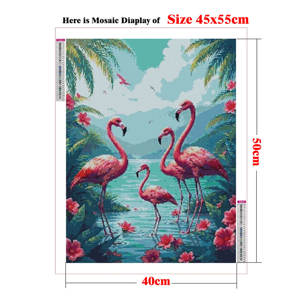 1pc frameless Cross Stitch Dia - Embroidery Pattern ulasan dan harga
