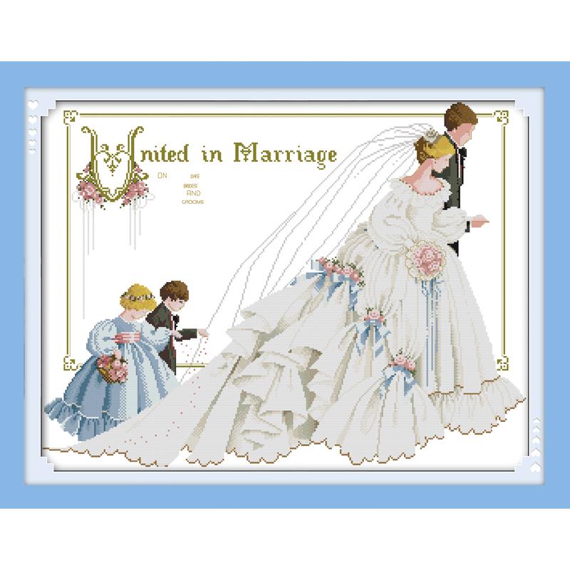 Wedding Series Counting Cross  - Embroidery Job ulasan dan harga