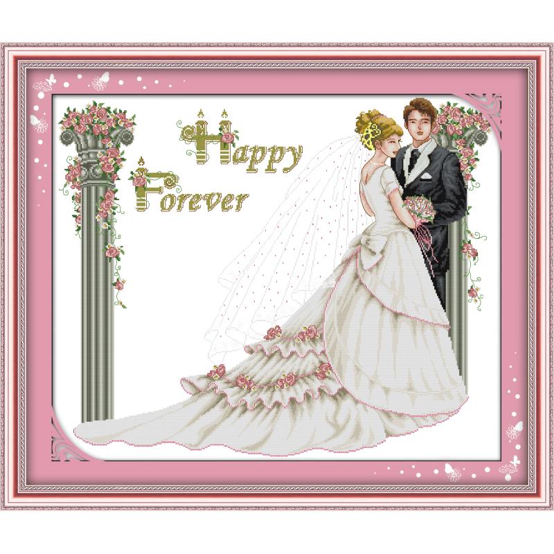 Wedding Series Counting Cross  - Embroidery Job ulasan dan harga