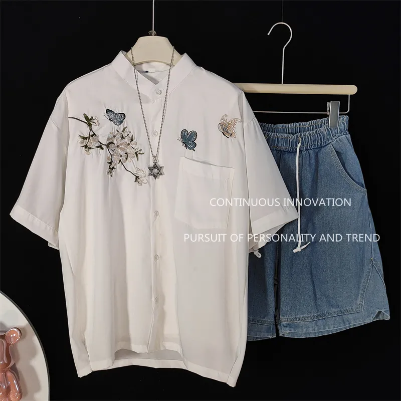 Men's 3 Piece Set Chinese Styl - Embroidery Outfit ulasan dan harga