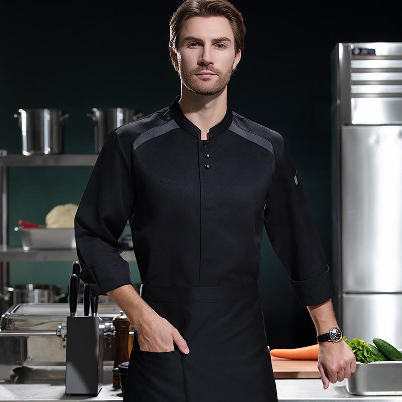 Breathable Long Sleeves Chef U - Embroidery Workshop ulasan dan harga