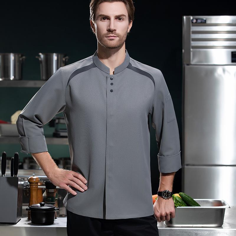 Breathable Long Sleeves Chef U - Embroidery Workshop ulasan dan harga