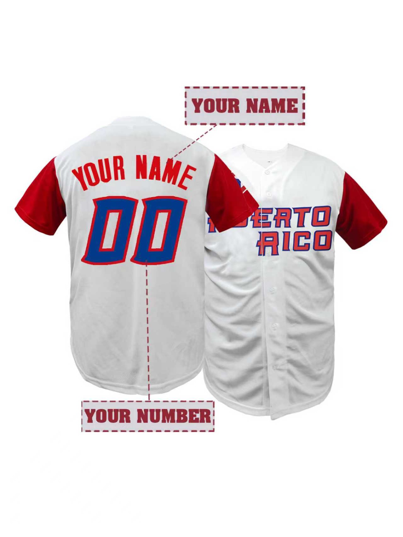 Men's Personalized Name And Nu - Embroidery Jersey ulasan dan harga