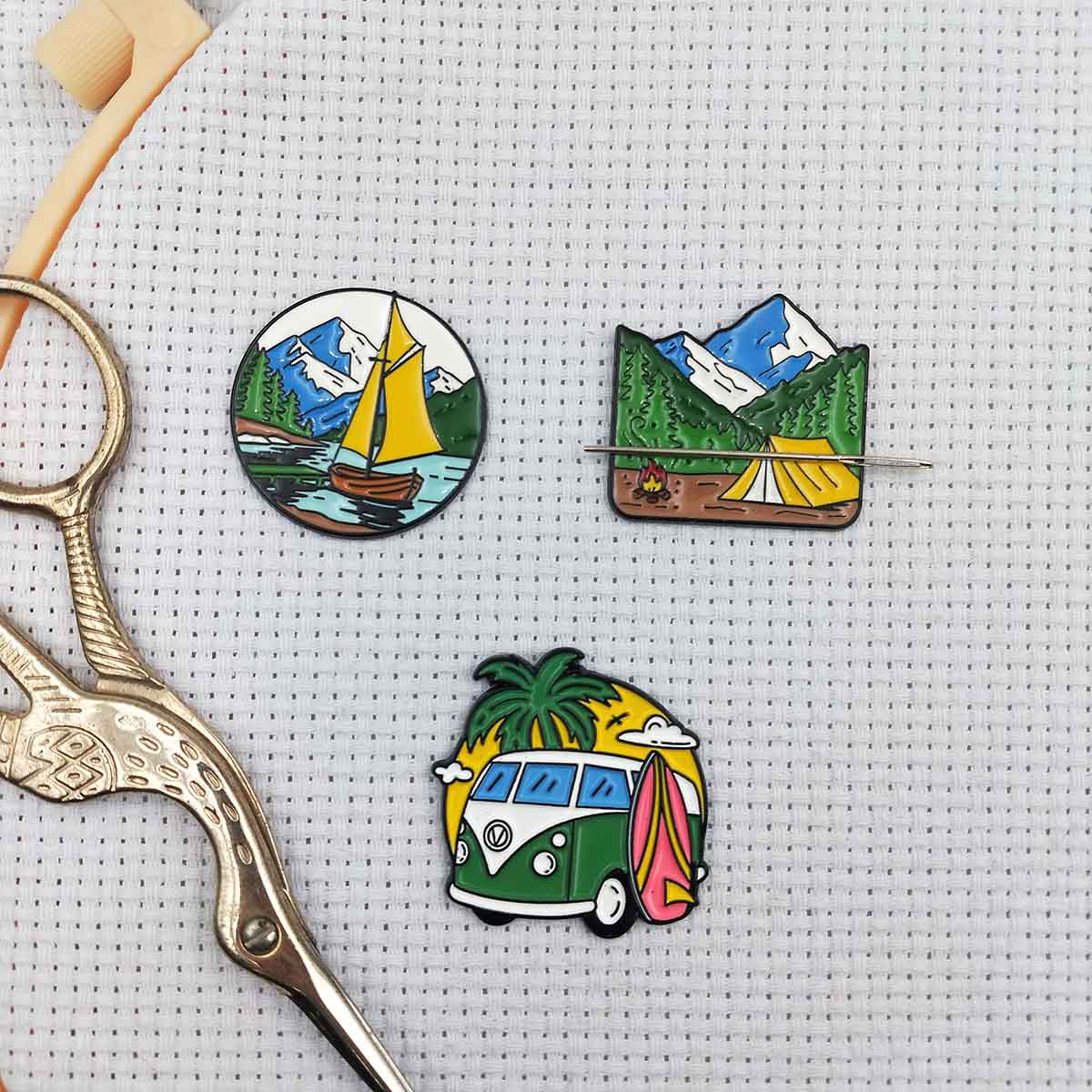 Landscape Needle Minder, Natur - Needle Minder Magnet ulasan dan harga