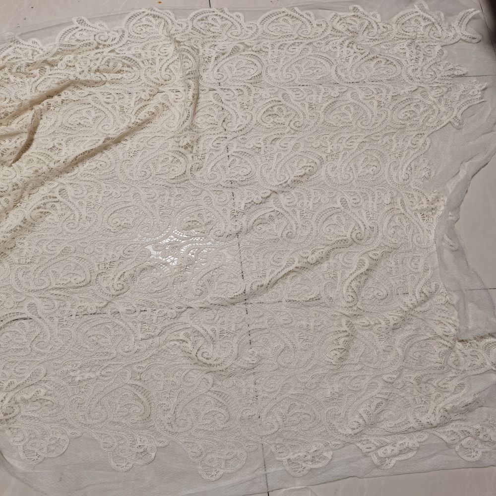 Cotton yarn diamond mesh base  - Embroidery Thread Yarn ulasan dan harga
