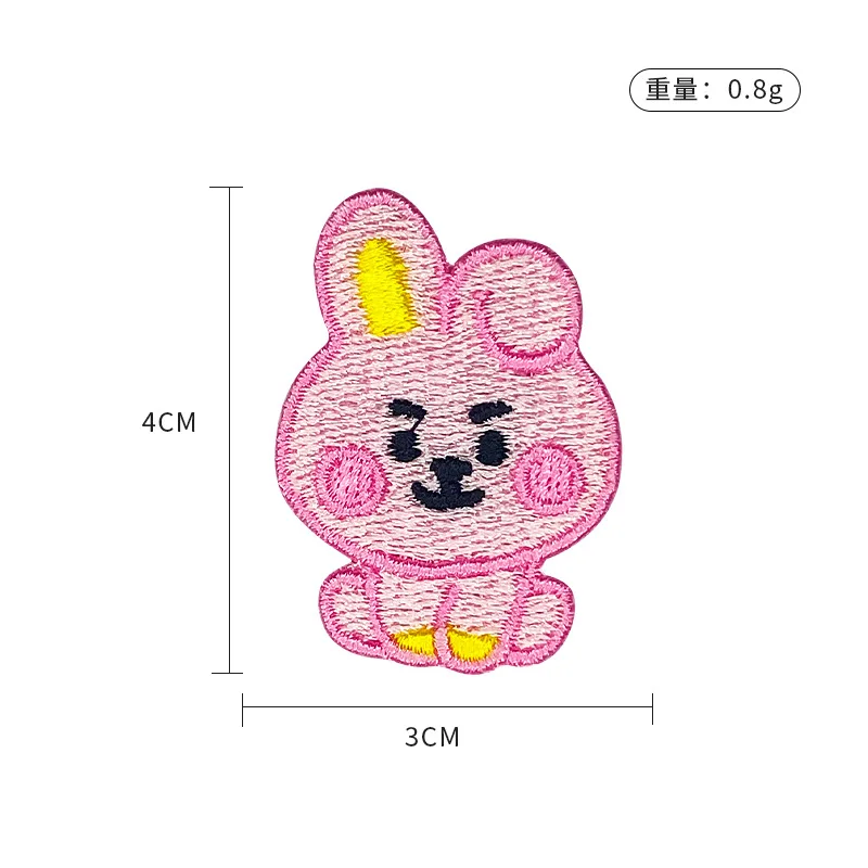 LINE FRIENDS BT21 All Characte - Embroidery Patches ulasan dan harga