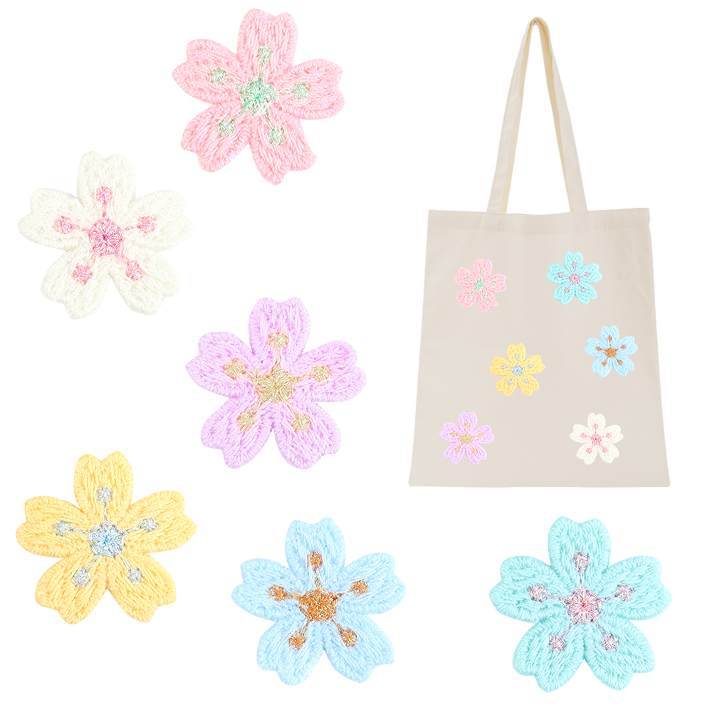 20pcs/lot Colorful 2.4cm Embro - Embroidery Patches ulasan dan harga