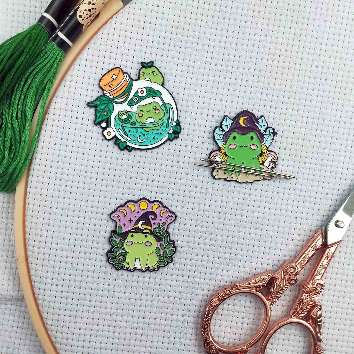 Magnetic Frog Needle Minder, C - Needle Minder Magnet ulasan dan harga