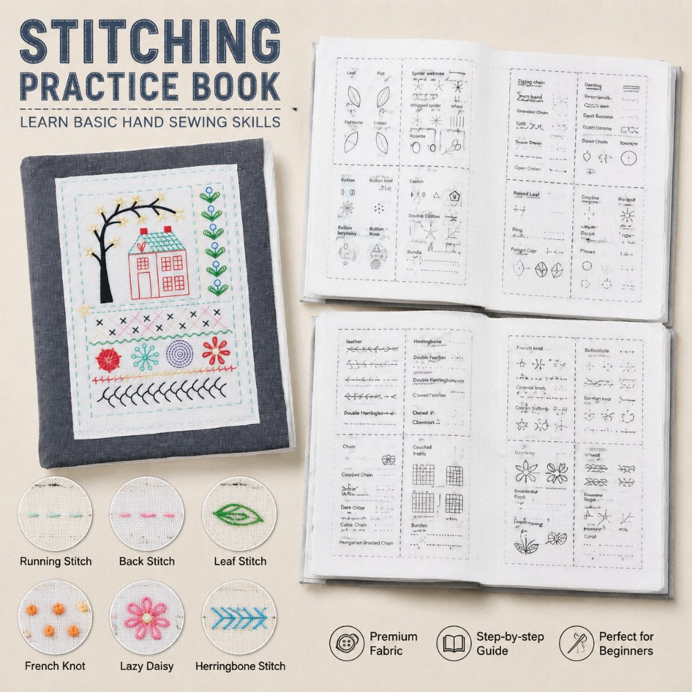 Embroidery Stitch Practice Boo - Embroidery Workshop ulasan dan harga