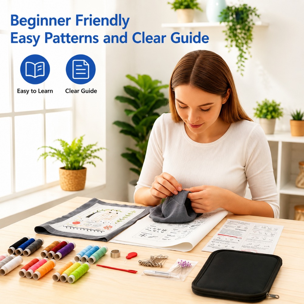 Embroidery Stitch Practice Boo - Embroidery Workshop ulasan dan harga