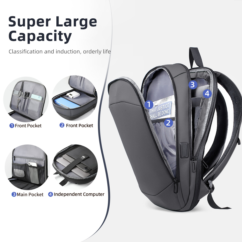 HK Business Backpack for Men 1 - Embroidery Workshop ulasan dan harga