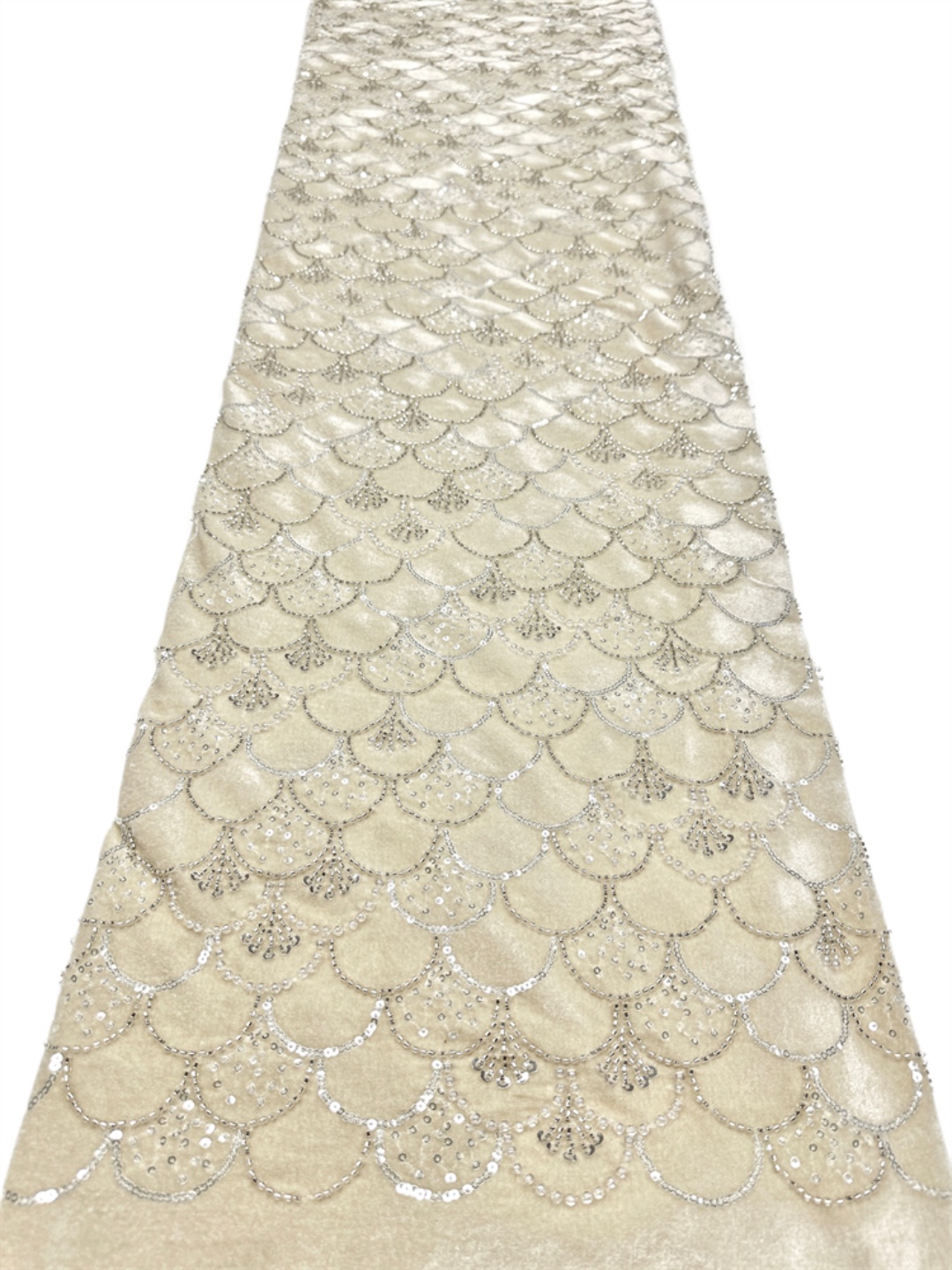 2026 African Sequins Beaded Ve - Velvet Fabric Embroidery ulasan dan harga
